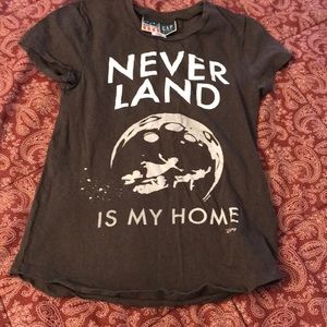 Peter Pan Disney Gap collaboration shirt